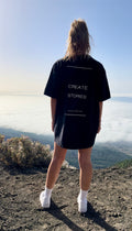 SHIRT | "CREATE" | acid black