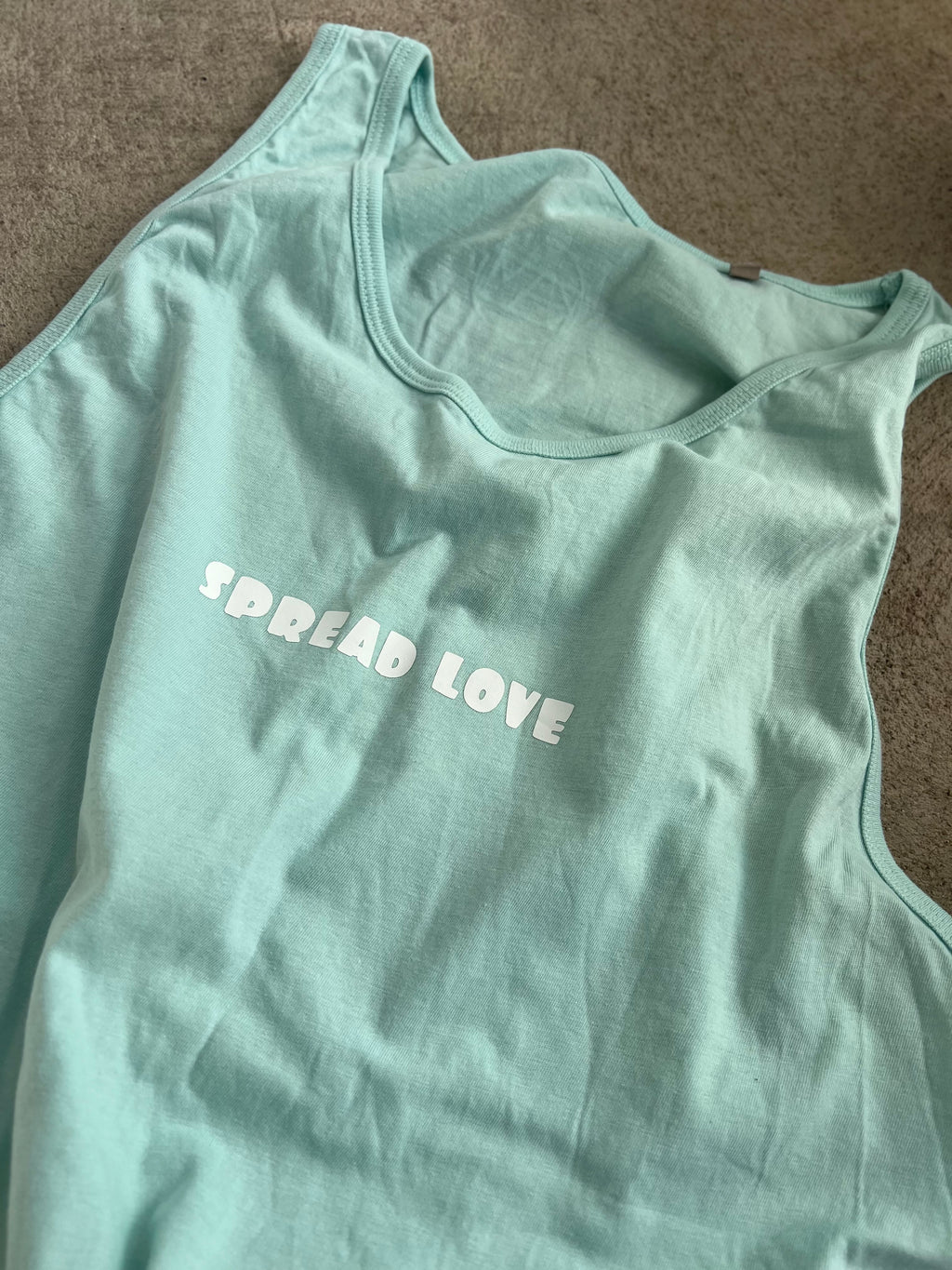 TANK TOP | "LOVE" | BLUE