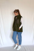 FLEECE - WESTE "ADVENTURE" | green