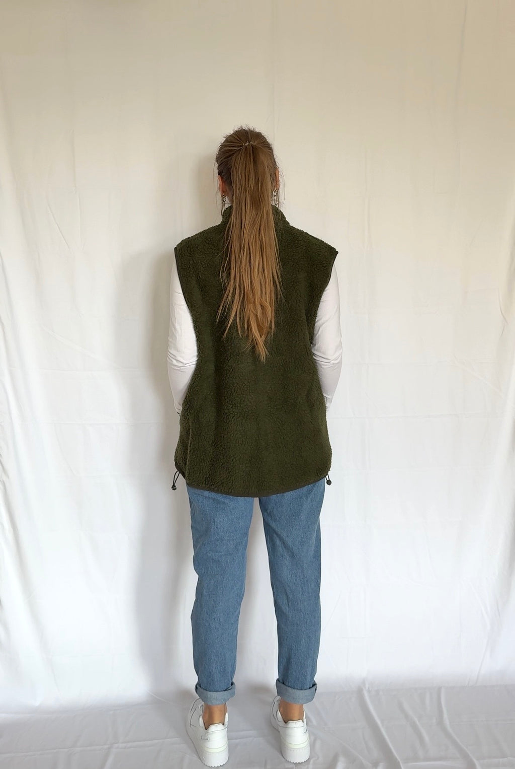 FLEECE - WESTE "ADVENTURE" | green