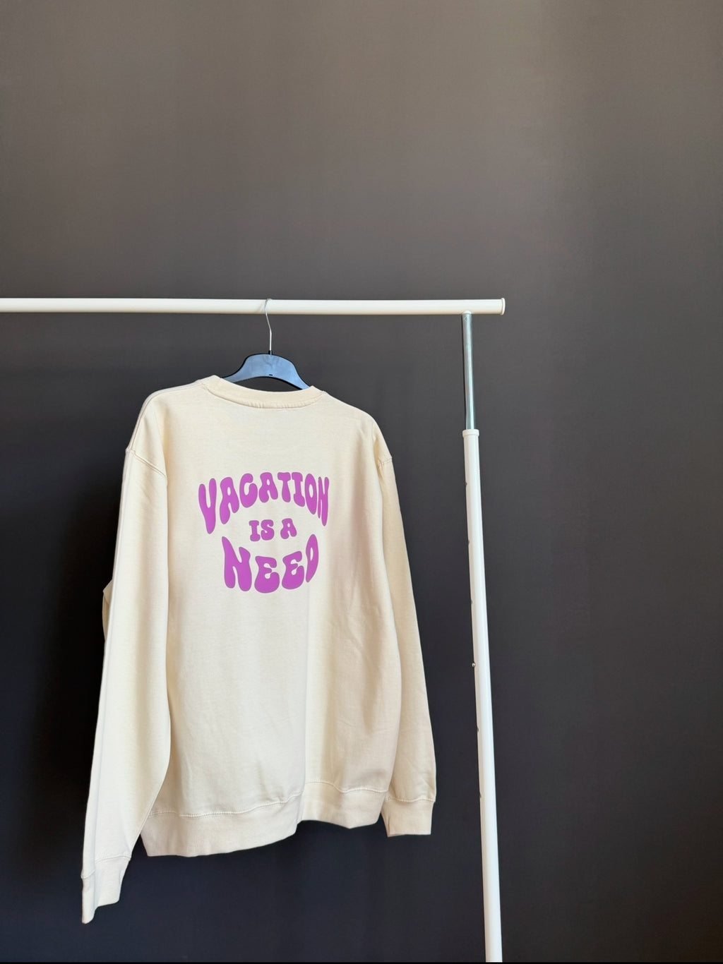 SPRING SWEATER "VACATION" | vanilla