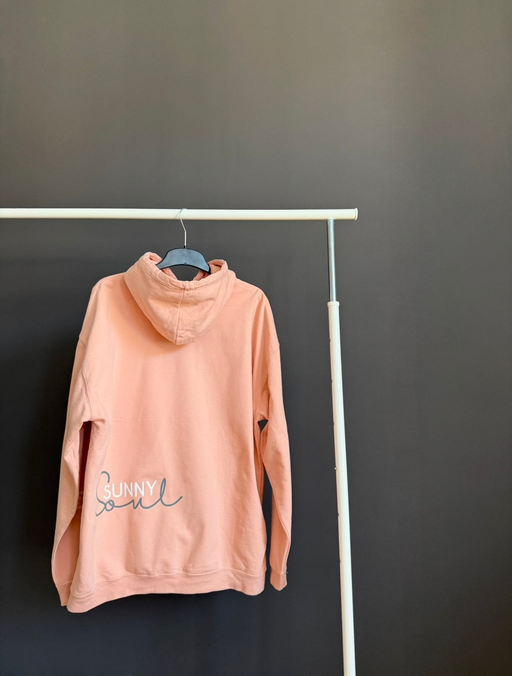 SPRING HOODIE "SOUL" | peach perfect