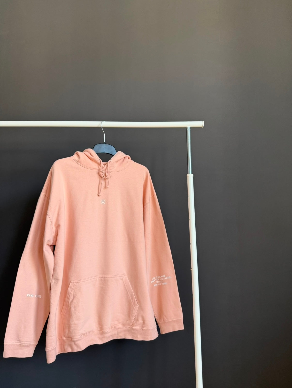 SPRING HOODIE "SOUL" | peach perfect