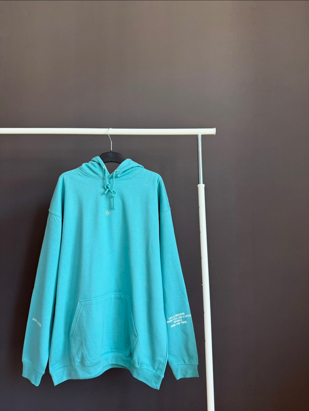 SPRING HOODIE "SOUL" | seafoam