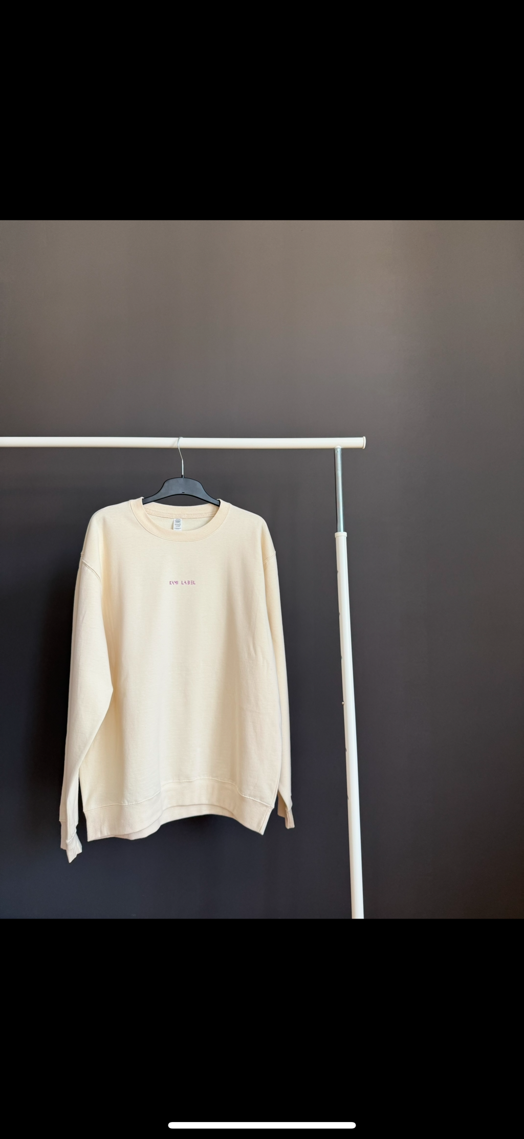 SPRING SWEATER "VACATION" | vanilla