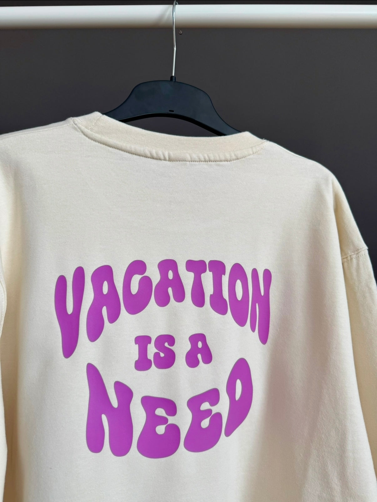 SPRING SWEATER "VACATION" | vanilla