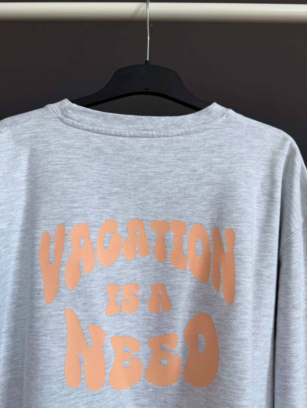 SPRING SWEATER "VACATION" | grey