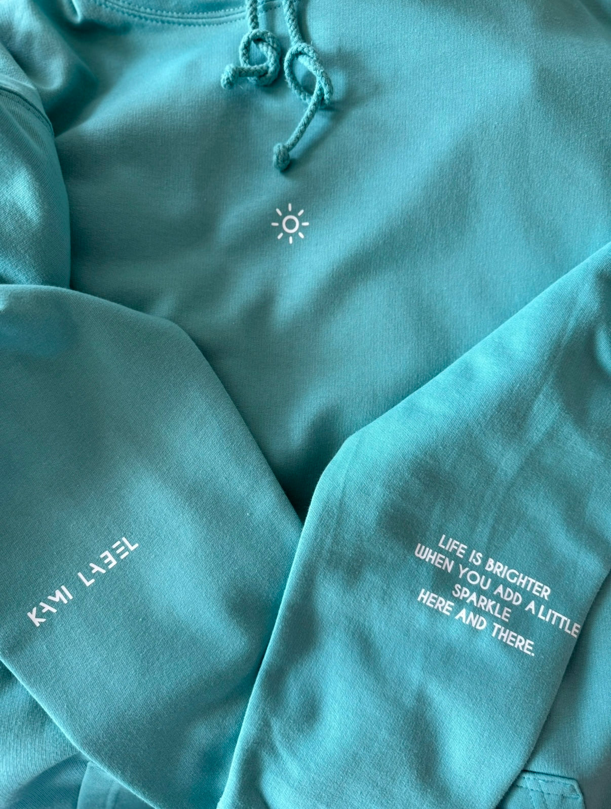 SPRING HOODIE "SOUL" | seafoam