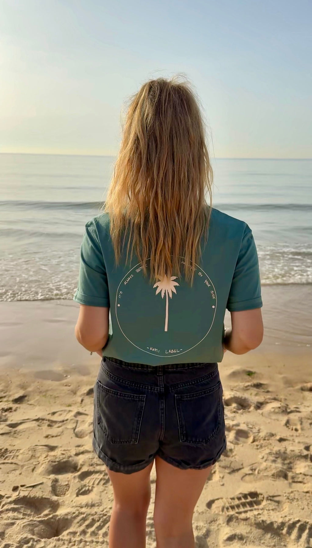 SHIRT "PALMTREES BY YOUR SIDE" | green