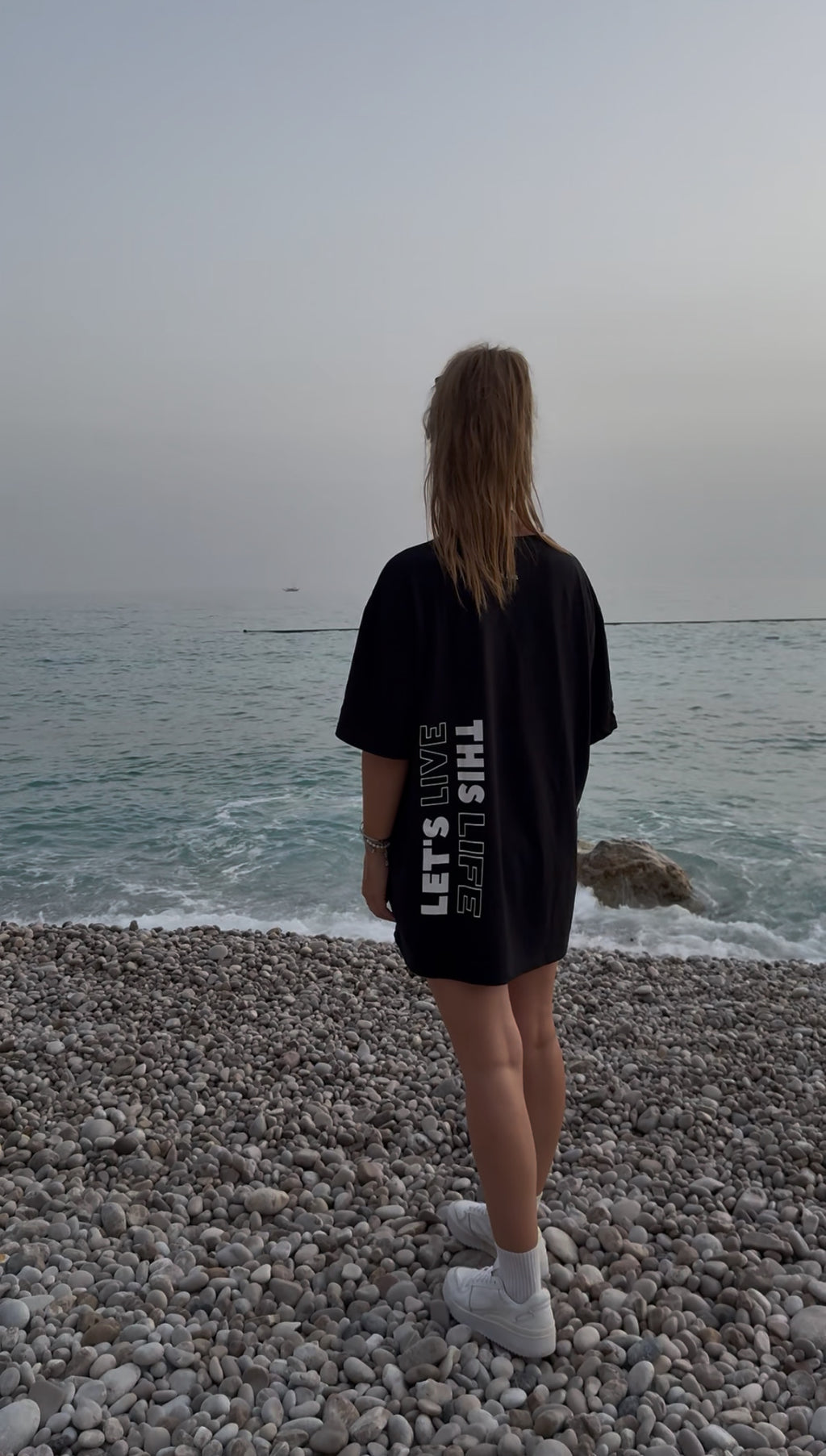 SHIRT „LIVE THIS LIFE“ | black
