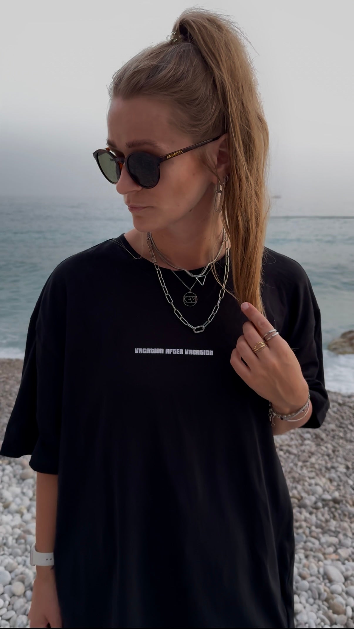 SHIRT „LIVE THIS LIFE“ | black