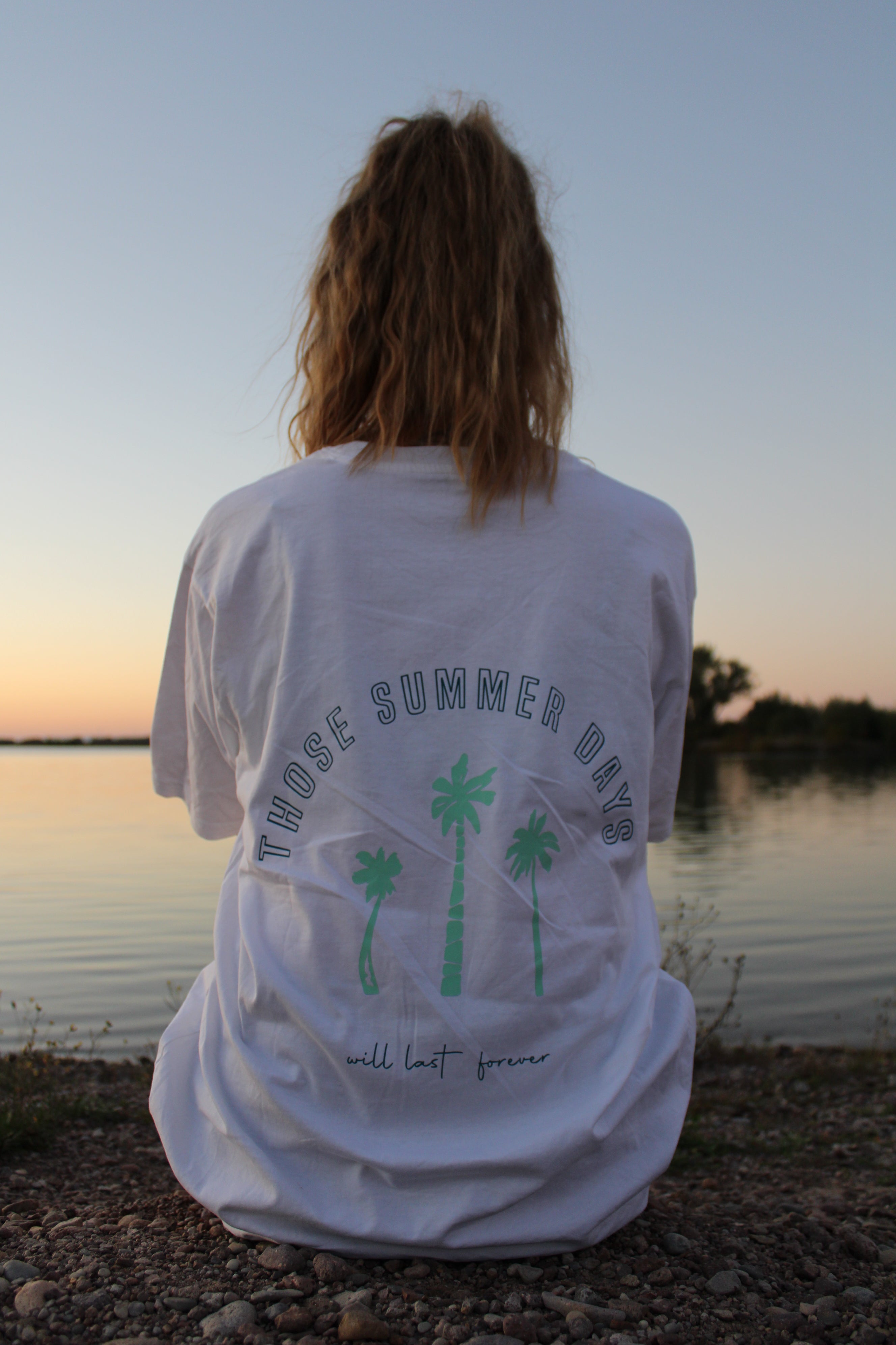 SHIRT "FOREVER" | white
