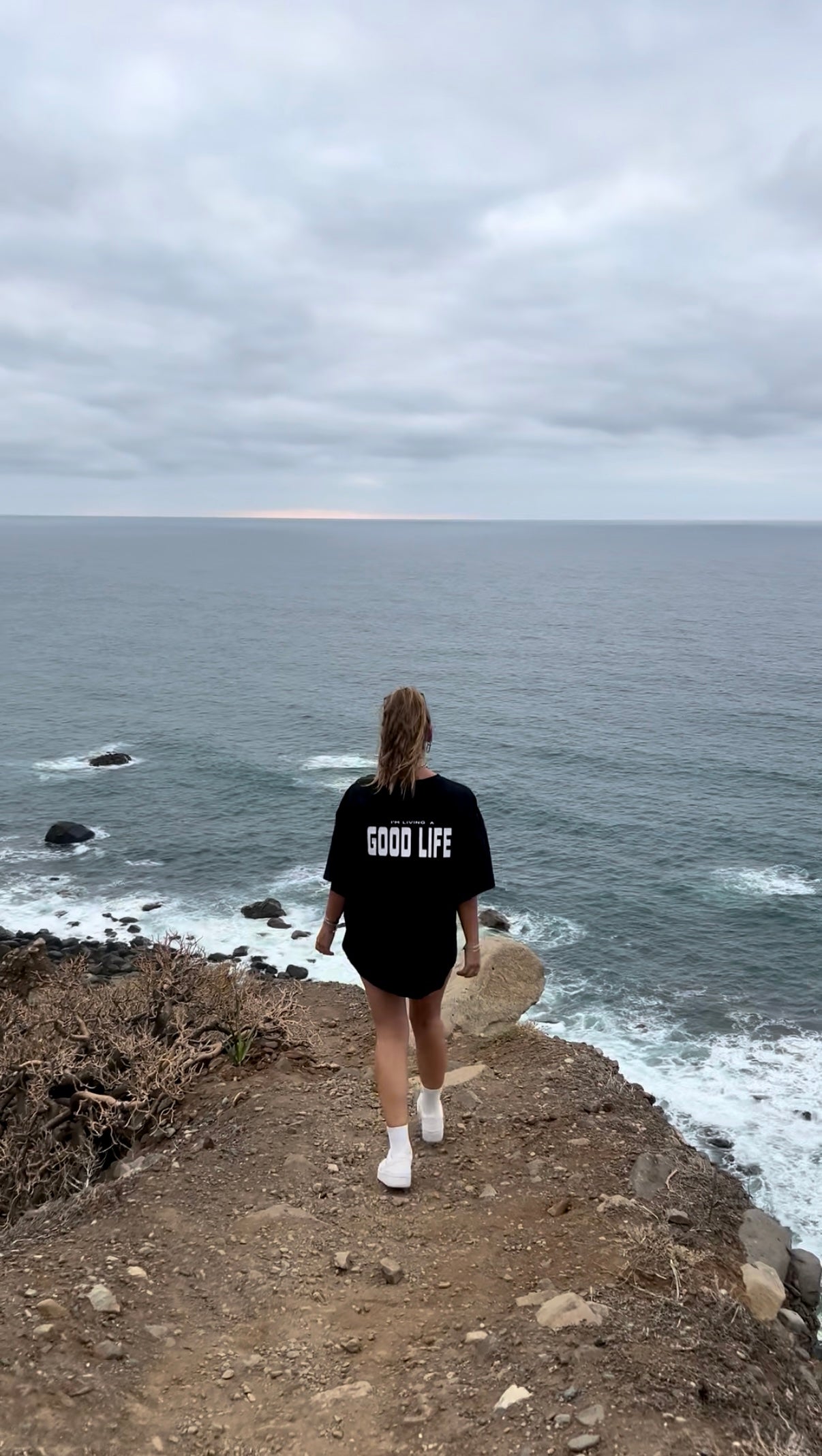 SHIRT "GOOD LIFE" | black
