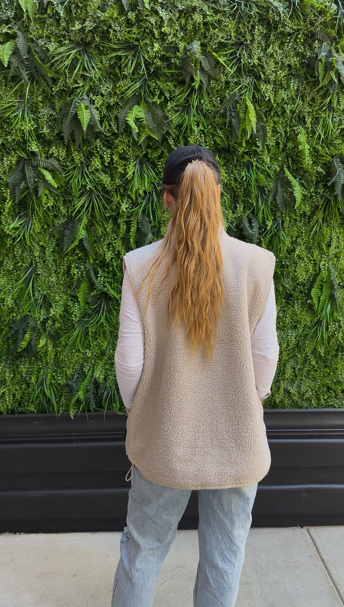 FLEECE - WESTE "ADVENTURE" | beige