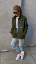 FLEECE - JACKE "ADVENTURE" | green