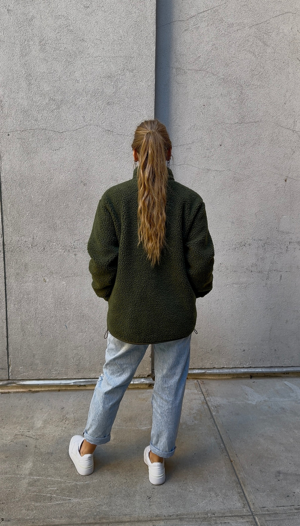 FLEECE - JACKE "ADVENTURE" | green