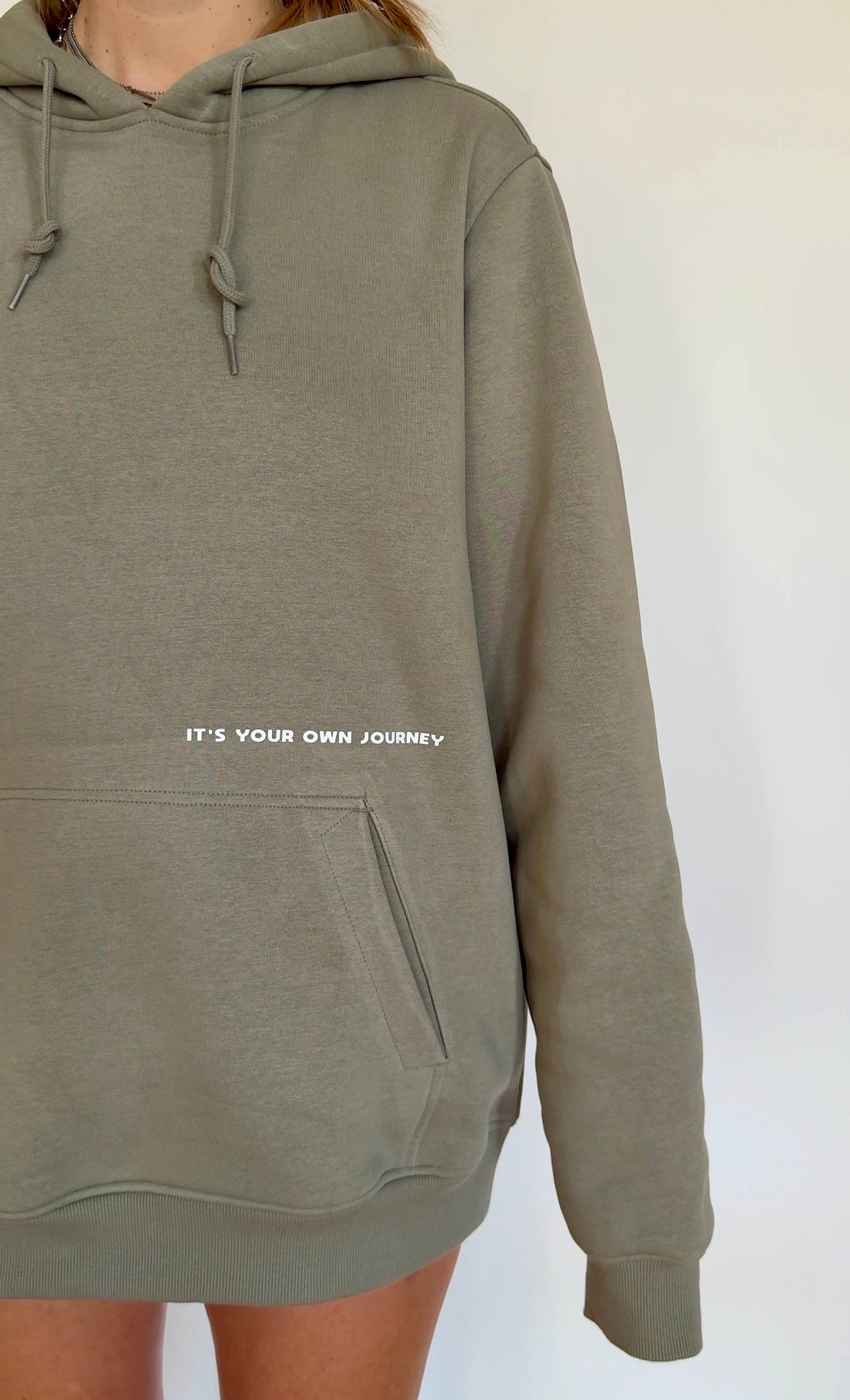 HOODIE "GROWING" | olive