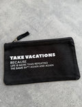 SMALL BAG „VACATIONS“ | black