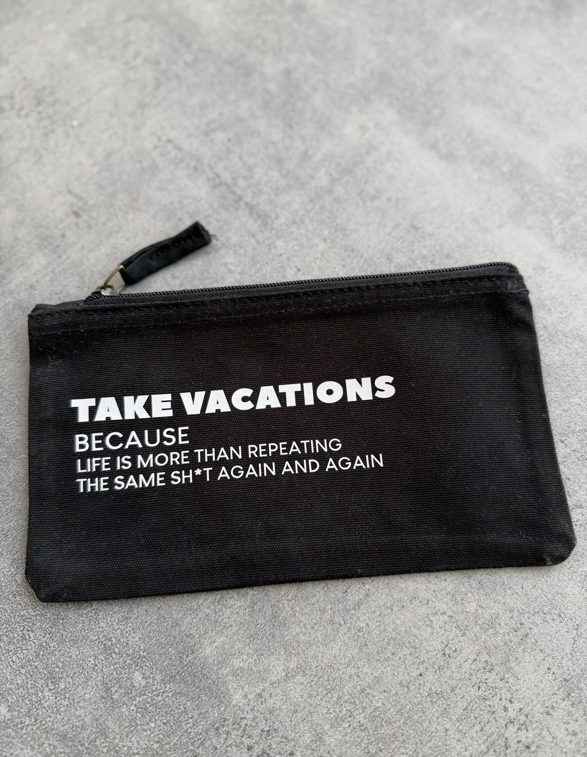 SMALL BAG „VACATIONS“ | black