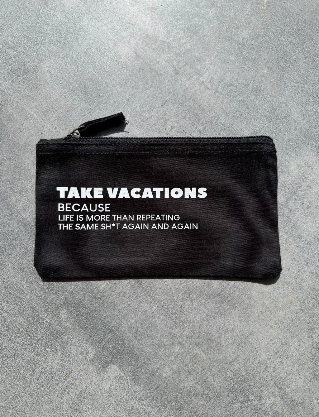 SMALL BAG „VACATIONS“ | black