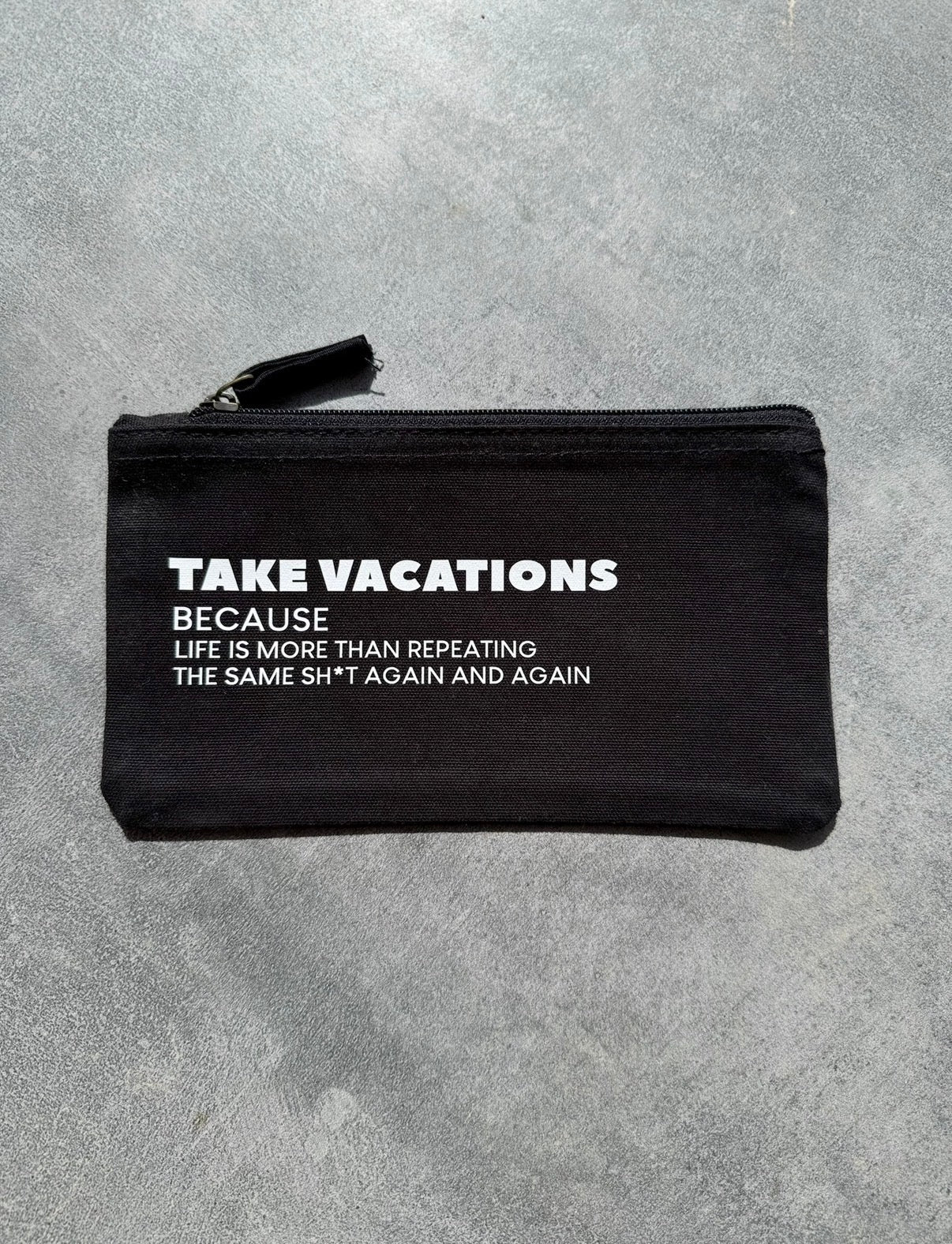 SMALL BAG „VACATIONS“ | black