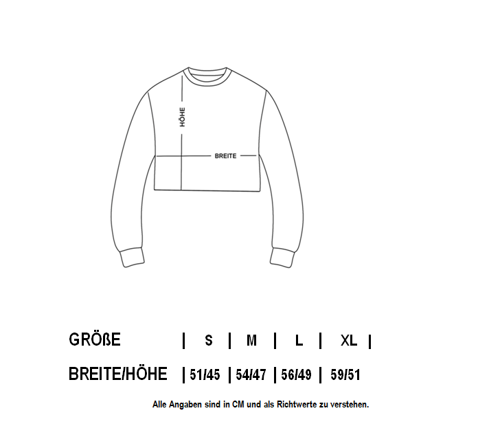 CROPPED SPRING SWEATER "MEMORIES" | white